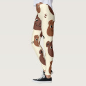 Fantastische Bärengesicht Leggings (Links)