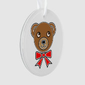 Fantastische Bärengesicht Ornament (Vorderseite)