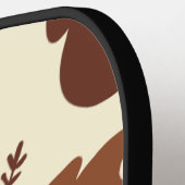 Fantastische Bärengesicht Pickleball Schläger (Linke Seite)