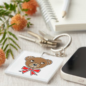 Fantastische Bärengesicht Schlüsselanhänger (Vorderseite rechts)