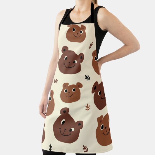 Fantastische Bärengesicht Schürze (InSitu)