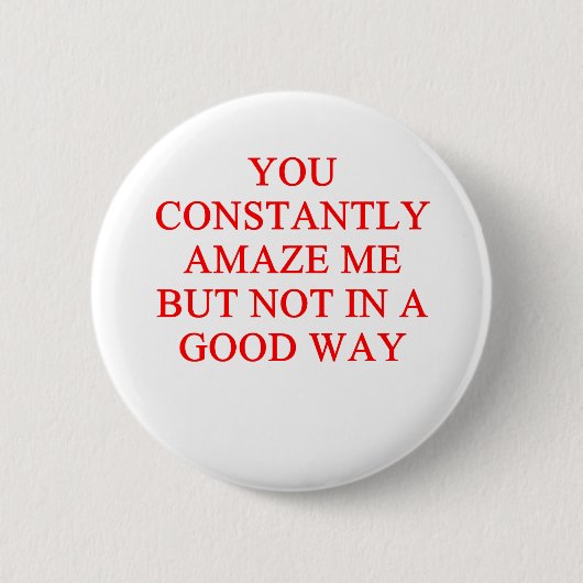 fantastische Beleidigung Button (Vorderseite)