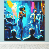 Fantastische Bergwelten im Val Piora Leinwanddruck (Insitu (Holzboden))