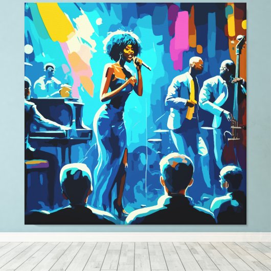 Fantastische Bergwelten im Val Piora Leinwanddruck (Insitu (Holzboden))