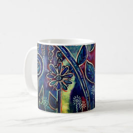 Fantastische Bergwelten Lotus Flower Garden Kaffeetasse