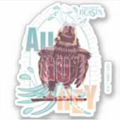 Fantastische Bestien Augurey Aufkleber (Vorderseite)