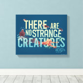 Fantastische Bestien - Es gibt keine seltsamen Kre Leinwanddruck (Insitu (Holzboden))