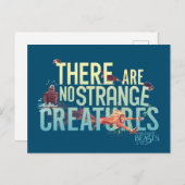 Fantastische Bestien - Es gibt keine seltsamen Kre Postkarte (Vorne/Hinten)