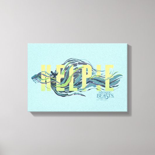 Fantastische Bestien Kelpie Leinwanddruck (Vorderseite)