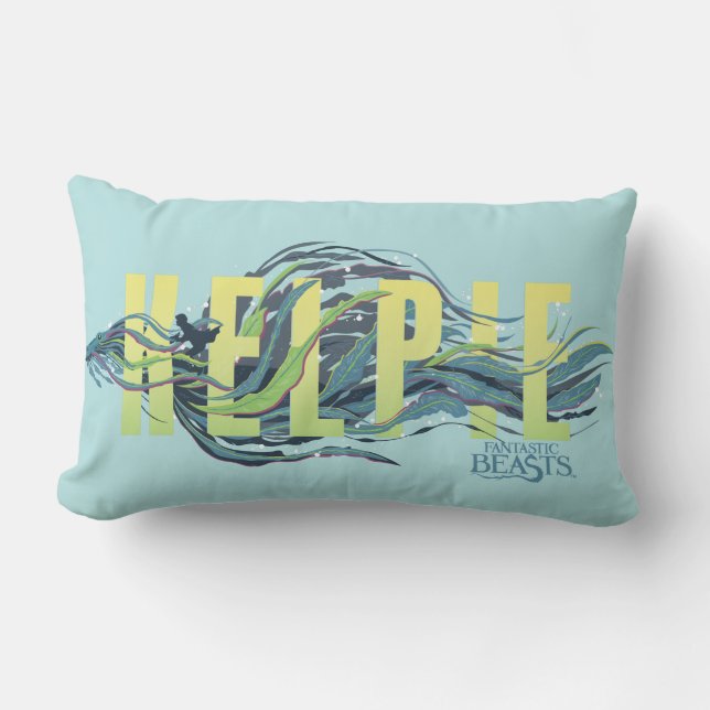 Fantastische Bestien Kelpie Lendenkissen (Vorderseite)