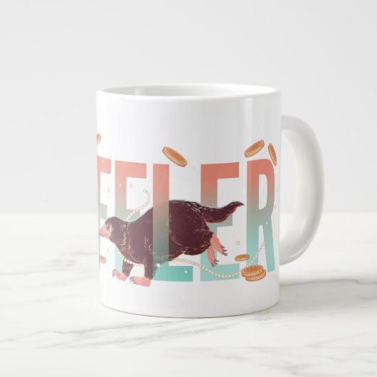 Fantastische Bestien Niffler Jumbo-Tasse (Vorderseite Rechts)