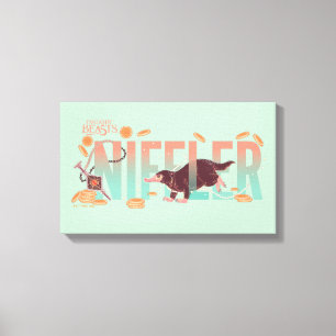 Fantastische Bestien Niffler Leinwanddruck