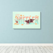 Fantastische Bestien Niffler Leinwanddruck (Insitu (Holzboden))