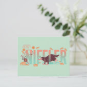 Fantastische Bestien Niffler Postkarte (Stehend Vorderseite)