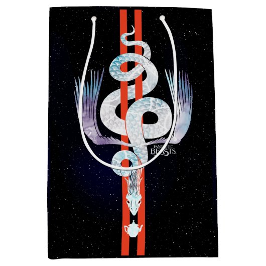 Fantastische Bestien Occamy Mittlere Geschenktüte (Vorderseite)