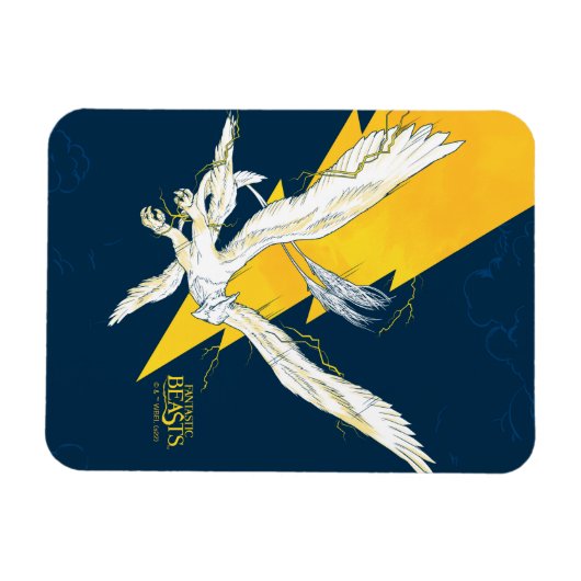 Fantastische Bestien Thunderbird Magnet (Horizontal)