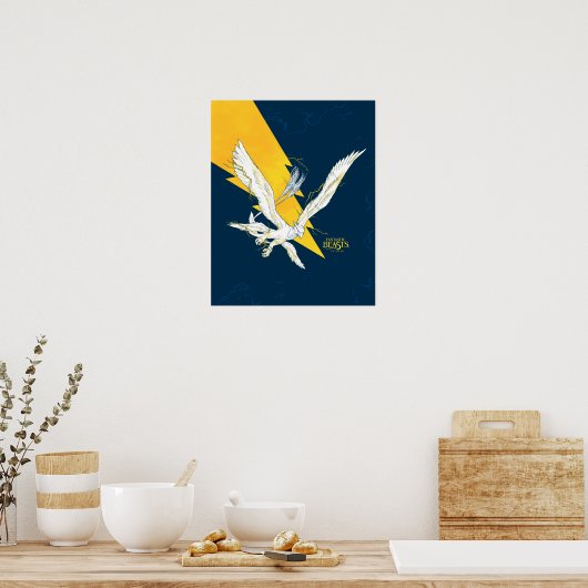 Fantastische Bestien Thunderbird Poster (Küche)