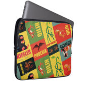 Fantastische Bestien Vintages Muster Laptopschutzhülle (Vorne Rechts)