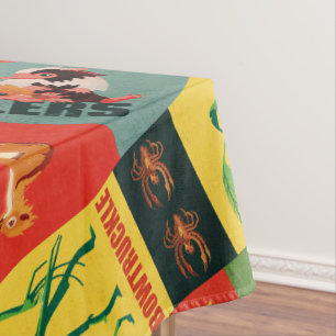 Fantastische Bestien Vintages Muster Tischdecke