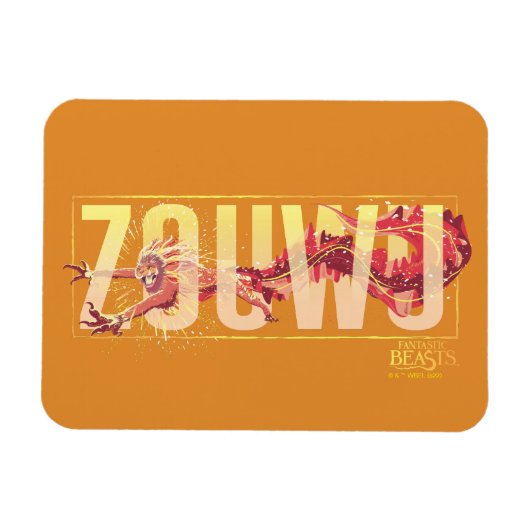Fantastische Bestien Zouwu Magnet (Horizontal)