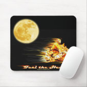 Fantastische Biker-Motorrad-Fantasy Art Mousepad (Mit Mouse)