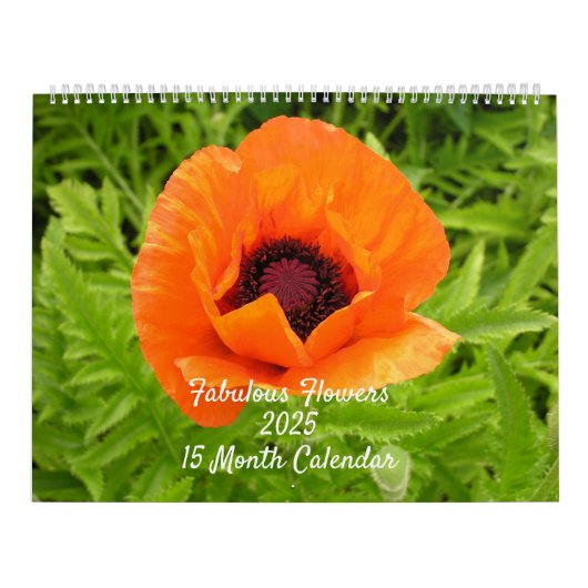 Fantastische Blume 15 Monatskalender Kalender (Titelbild)