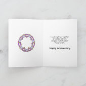 Fantastische Blume für Tante und Onkel Karte (Innenseite)