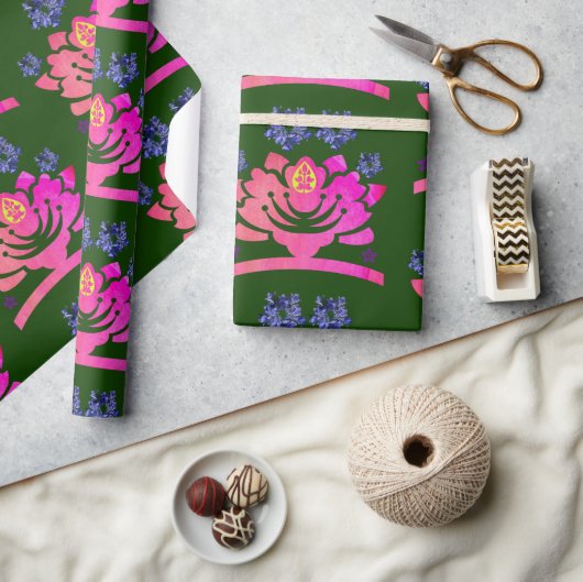 fantastische Blume Geschenkpapier (Basteln)