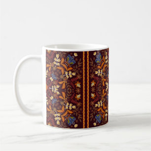 Fantastische Blume Ornament. Schöne Vintage Landsc Kaffeetasse
