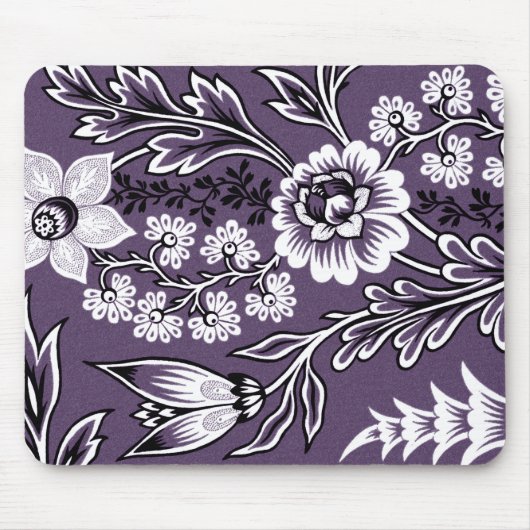 Fantastische Blume (Pflaume) Mousepad (Vorne)