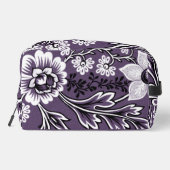 Fantastische Blume (Pflaume) Waschbeutel (Rückseite)