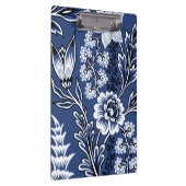Fantastische Blumen (Blau) Fine Art Klemmbrett (Rechts)