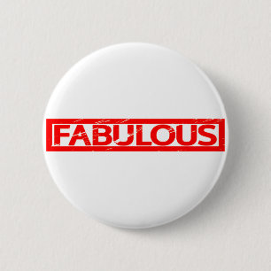 Fantastische Briefmarke Button