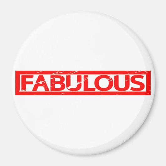 Fantastische Briefmarke Magnet (Vorne)