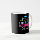 Fantastische Bürovorsteher-Kaffee-Tasse Kaffeetasse (VorderseiteRechts)