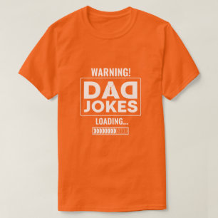 Fantastische Design-Warnung! Vater Joke Loading T-Shirt