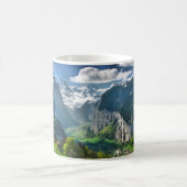 Fantastische die Schweiz-Alpen Kaffeetasse (Mittel)