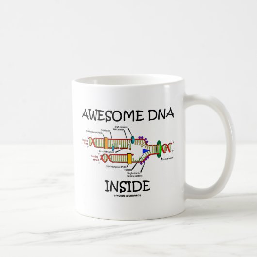 Fantastische DNA nach innen Kaffeetasse (Rechts)