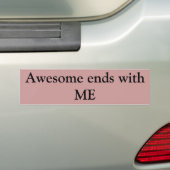 Fantastische Enden mit MIR Autoaufkleber (Auf Auto)