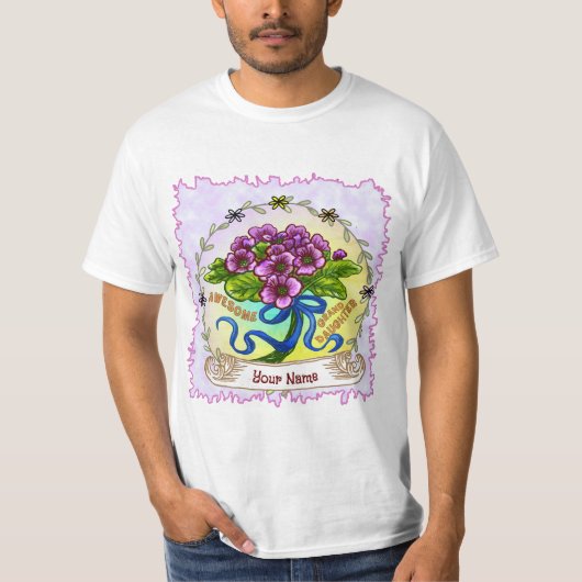 Fantastische Enkelin T-Shirt (Vorderseite)