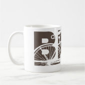 Fantastische "Fahrrad" Kaffee-Tasse Kaffeetasse (Links)