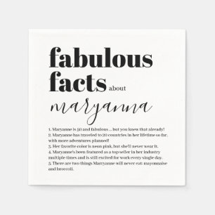 Fantastische Fakten zum Geburtstag von Napkins Serviette
