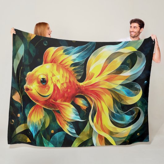 Fantastische Fantasie Fleecedecke (Beispiel)