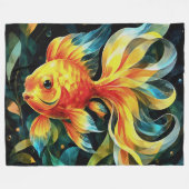Fantastische Fantasie Fleecedecke (Vorderseite (Horizontal))