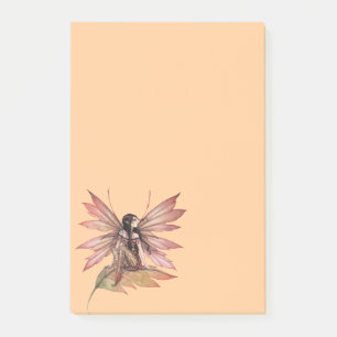 Fantastische Fantasie im Herbst treiben Post-it Klebezettel