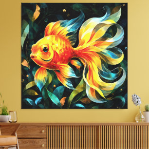 Fantastische Fantasie Leinwanddruck
