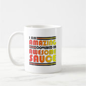 Fantastische fantastische Soße-lustige Tasse (Links)