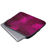 Fantastische Fantasy-Blume Laptopschutzhülle (Vorne Knopf)