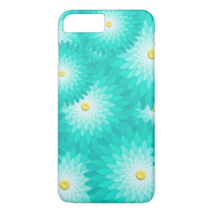 Fantastische Fantasy-Blume türkis Case-Mate iPhone Hülle