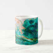 Fantastische Farbmuster und Farben abstrakt,b Kaffeetasse (VorderseiteRechts)